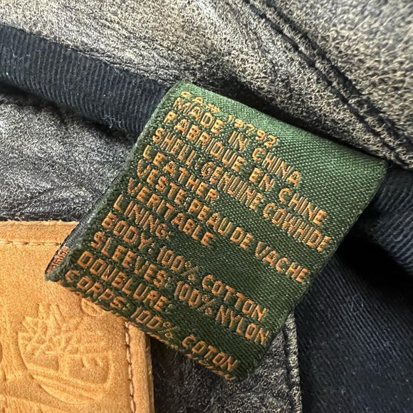 Timberland Leather Jacket - Picture 12 of 12